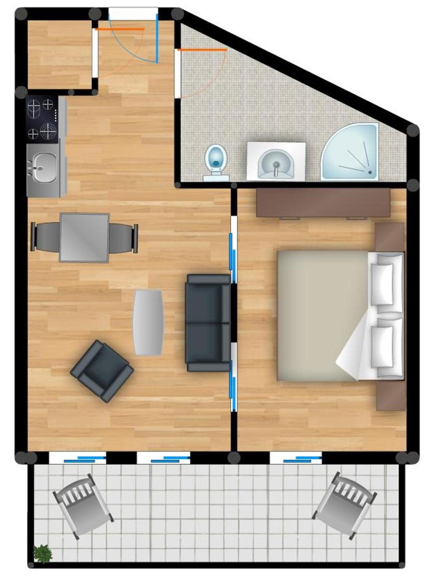 شقة Residenz Am Balmer See - Bs 16 Mit Wellnessbereich المظهر الخارجي الصورة